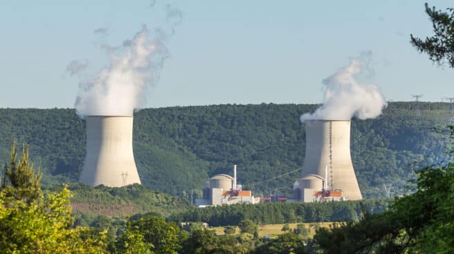 Central nuclear de Chooz, en Francia. Central nuclear de Chooz, en Francia.
