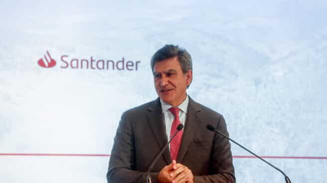 El consejero delegado del Banco Santander, José Antonio Álvarez .