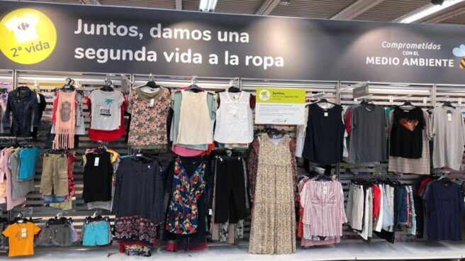 Carrefour, y Zalando se lanzan a vender ropa de segunda