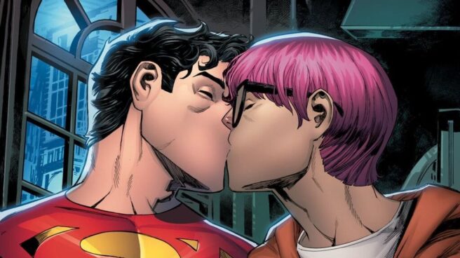 Imagen del comic del nuevo Superman de DC