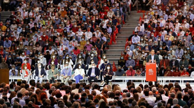 Pedro Sánchez interviene durante el Congreso Federal del PSOE. Pedro Sánchez interviene durante el Congreso Federal del PSOE.