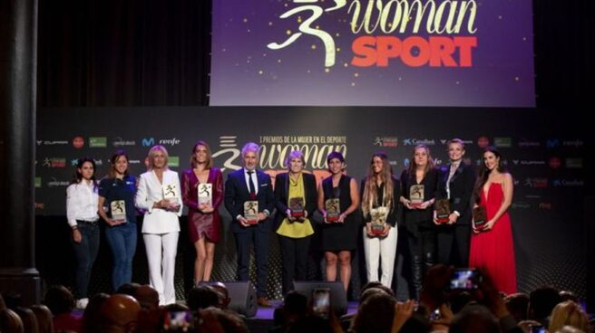 Las galardonadas de 'Women in Sport'