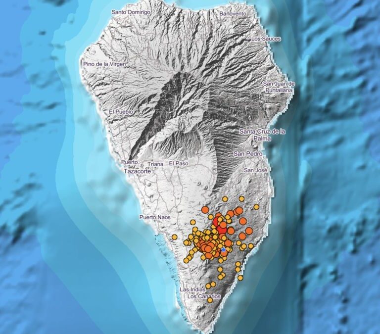 Localizan un terremoto de magnitud 4,4 en Mazo, el más alto desde que se inició la crisis volcánica