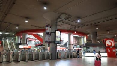 Apuñalan a un hombre con un cuchillo de cocina en un tren de Cercanías entre Atocha y Recoletos