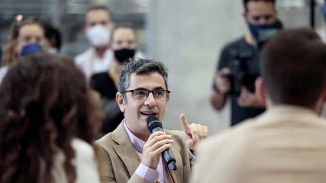 El ministro de la Presidencia, Félix Bolaños, en el Congreso Federal del PSOE.