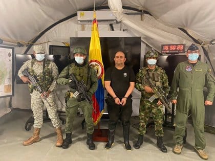 Capturan a 'Otoniel', el narcotraficante más buscado de Colombia