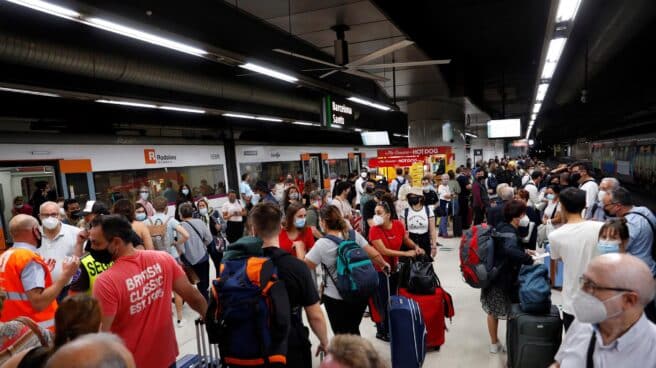 huelga Renfe Sants