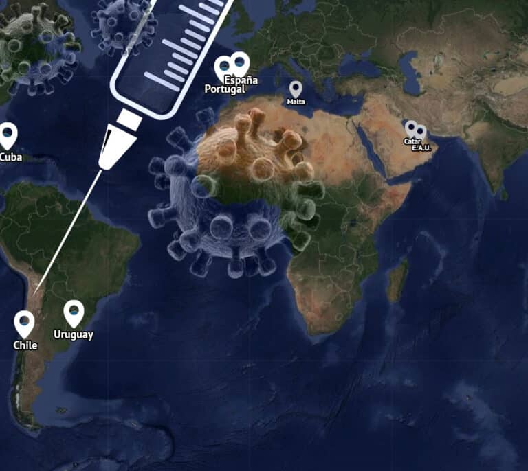 Cinco países iberoamericanos entre los diez campeones globales en vacunación