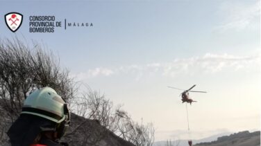 Estabilizado el incendio declarado en un paraje de Periana (Málaga)