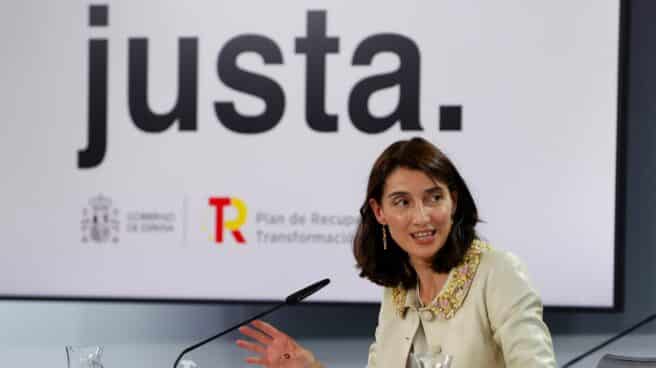 La ministra de Justicia Pilar Llop