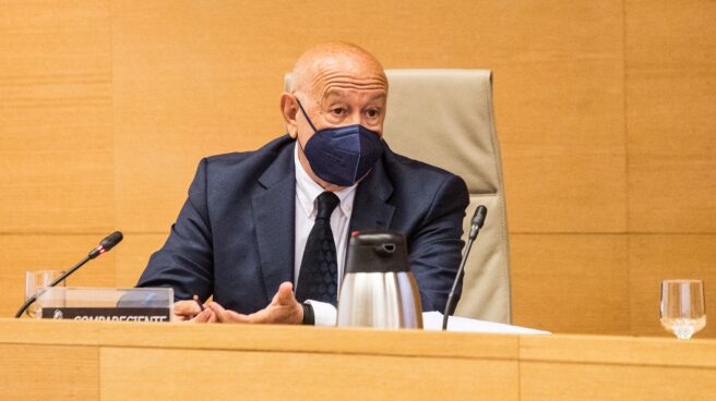 Marcelino Martín-Blas, comisario principal ya jubilado, en una comparecencia en el Congreso.