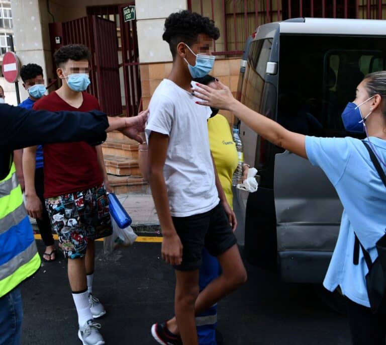 Interior detalla que sólo ha repatriado al 4,67% de los menores marroquíes que entraron por Ceuta