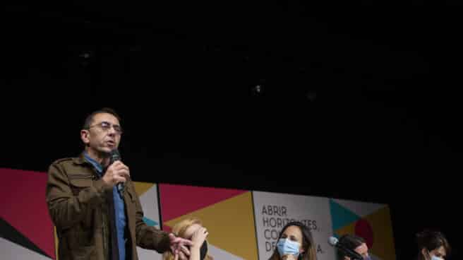 Juan Carlos Monedero, en la universidad de otoño de Podemos. Juan Carlos Monedero, en la universidad de otoño de Podemos.