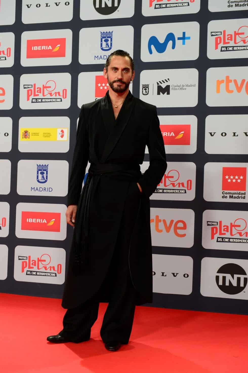 El actor Paco León, a su llegada a la ceremonia de entrega de los Premios Platino del Cine y el Audiovisual Iberoamericano que se celebra este domingo en Madrid