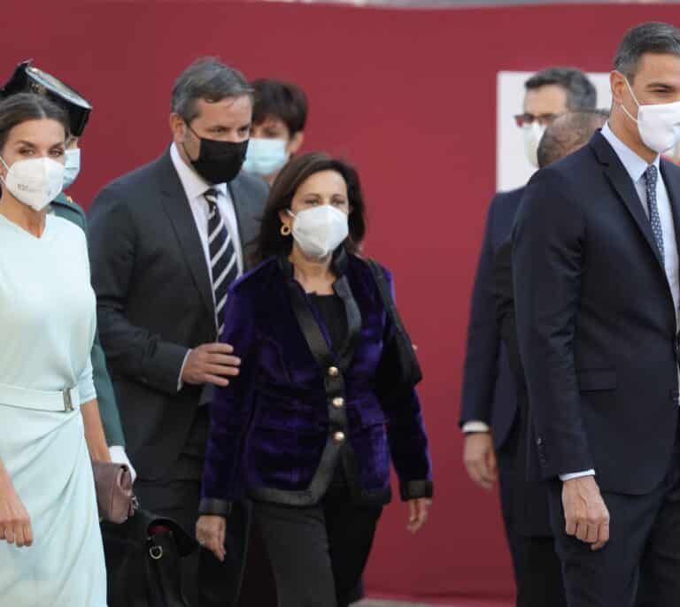 Abucheos a Pedro Sánchez a su llegada al desfile militar del 12 de octubre