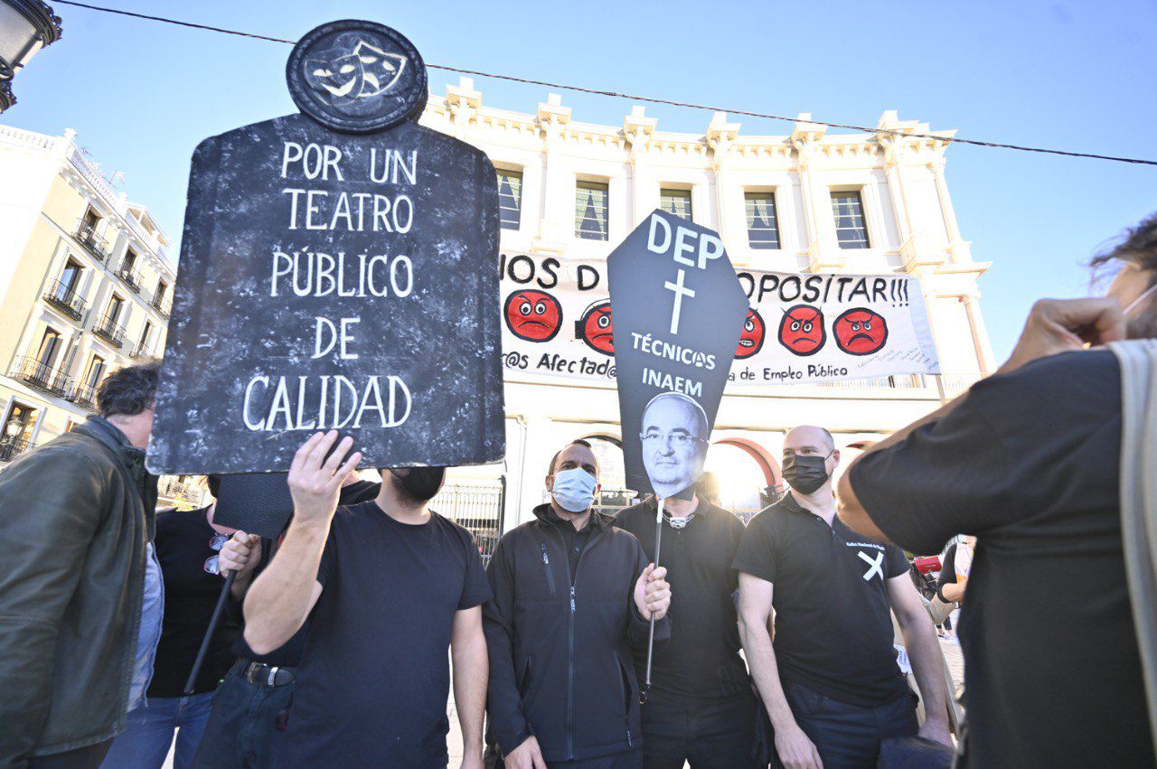 Los trabajadores del teatro en pie de guerra: "La administración no parece dispuesta a escucharnos"