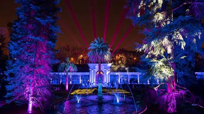 Las luces de 'Naturaleza encendida' regresan al Jardín Botánico de Madrid