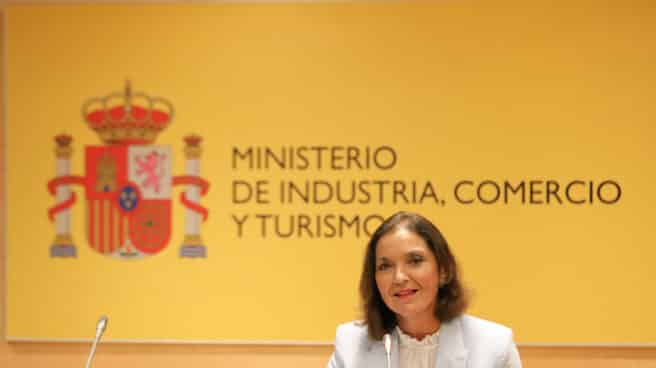 La ministra de Industria, Comercio y Turismo, Reyes Maroto.