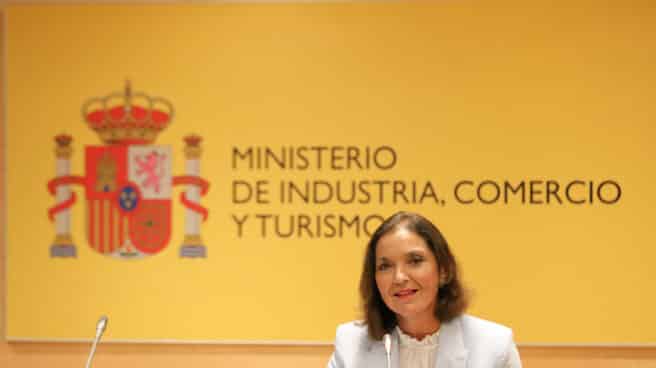 La ministra de Industria, Comercio y Turismo, Reyes Maroto. La ministra de Industria, Comercio y Turismo, Reyes Maroto.