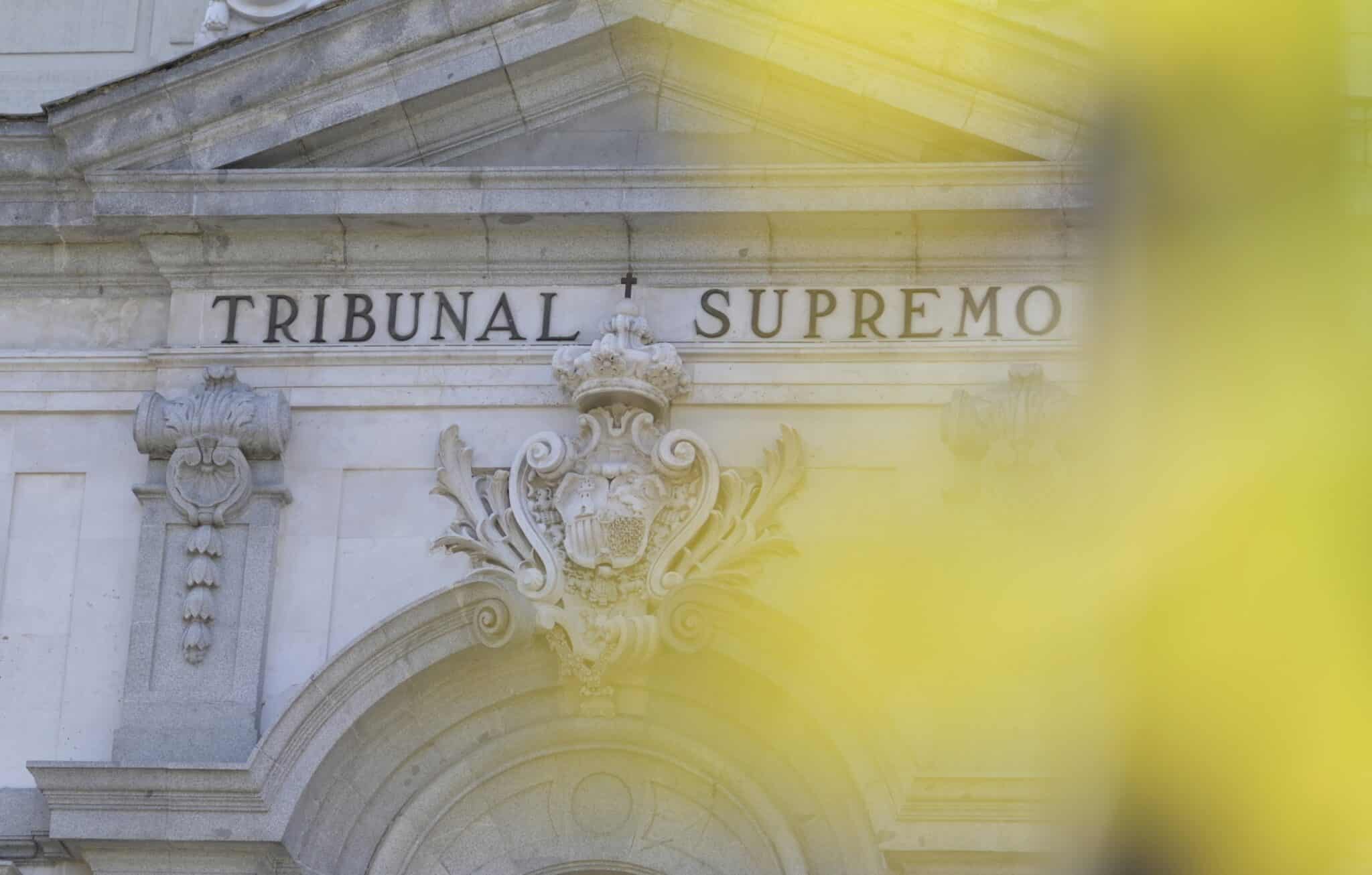 Fachada del Tribunal Supremo