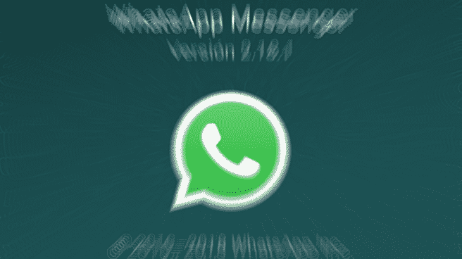 Logo de Whatsapp desenfocado