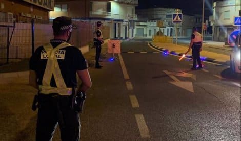 Policía Local de Sueca en el Perelló