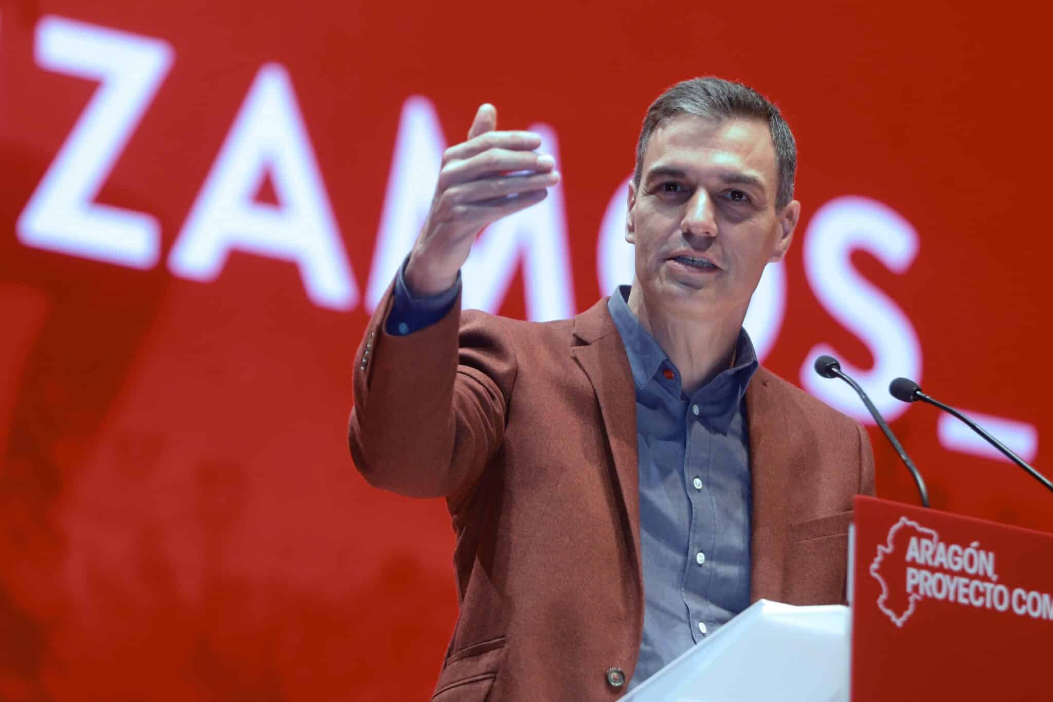 El secretario general del PSOE y presidente del Gobierno, Pedro Sánchez.