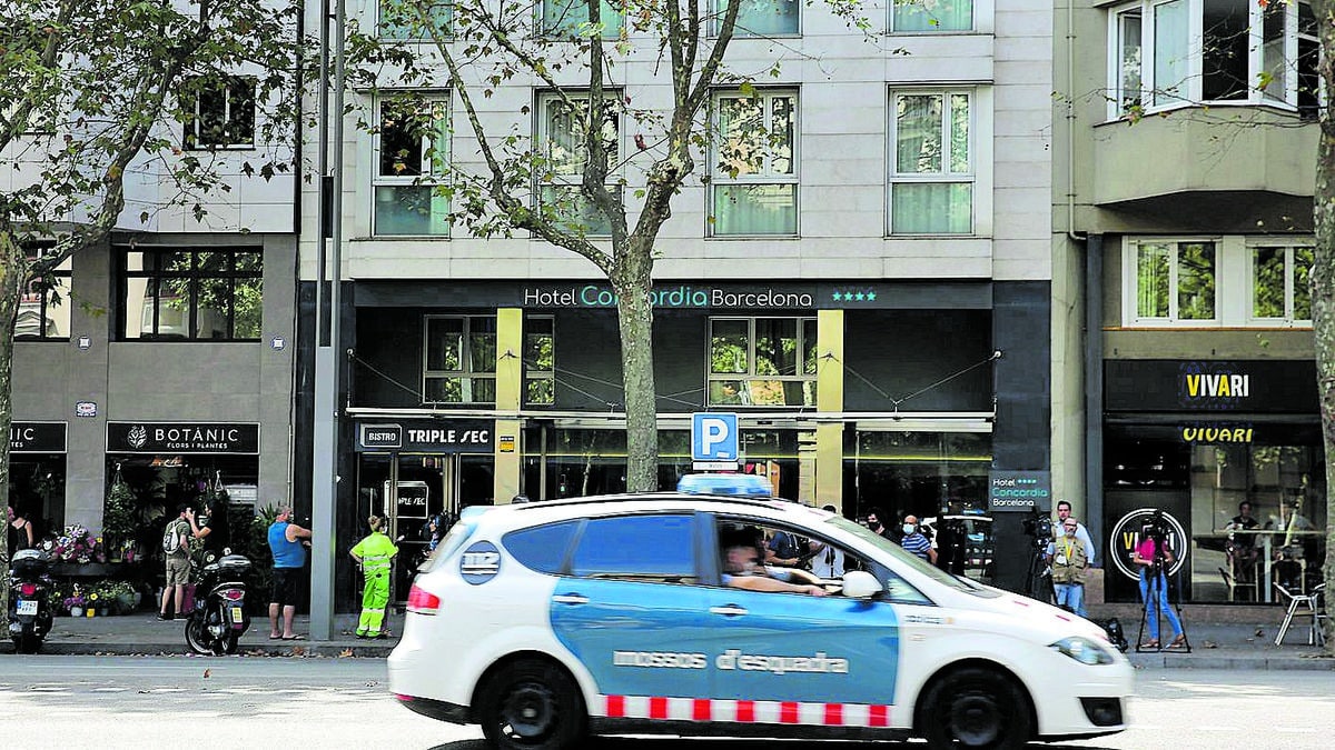 Coche de los Mossos d'esquadra en Barcelona