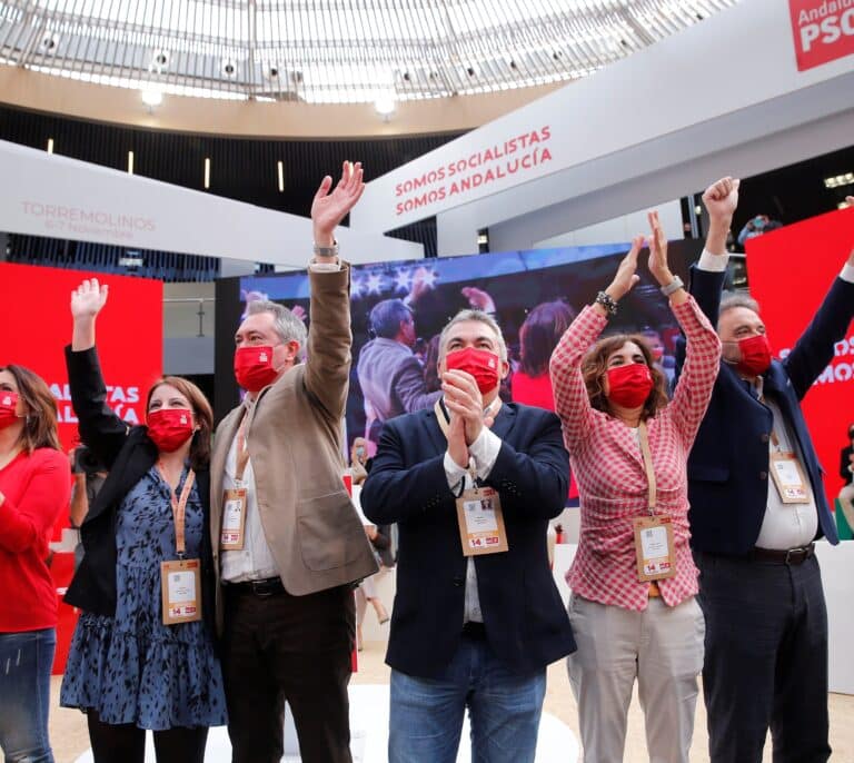 El PSOE de Andalucía aspira a reconectar con andaluces sin temor a un adelanto electoral