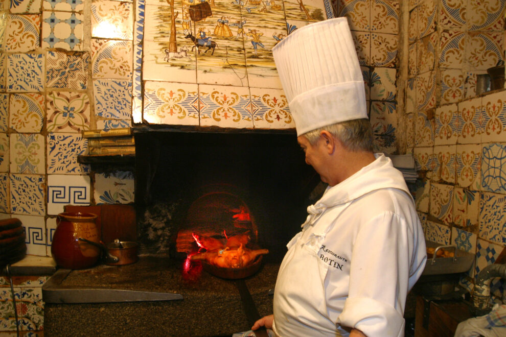 Antiguo horno de asar castellano