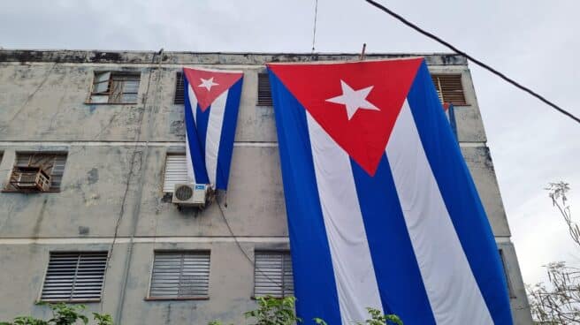 El edificio donde reside Yunior García Aguilera, del coletctivo Archipiélago, promotor de la marcha del 15N