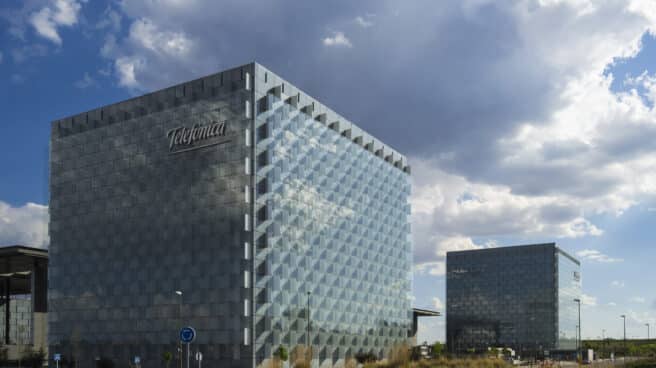 Distrito de Telefónica, situado en Madrid Distrito de Telefónica, situado en Madrid