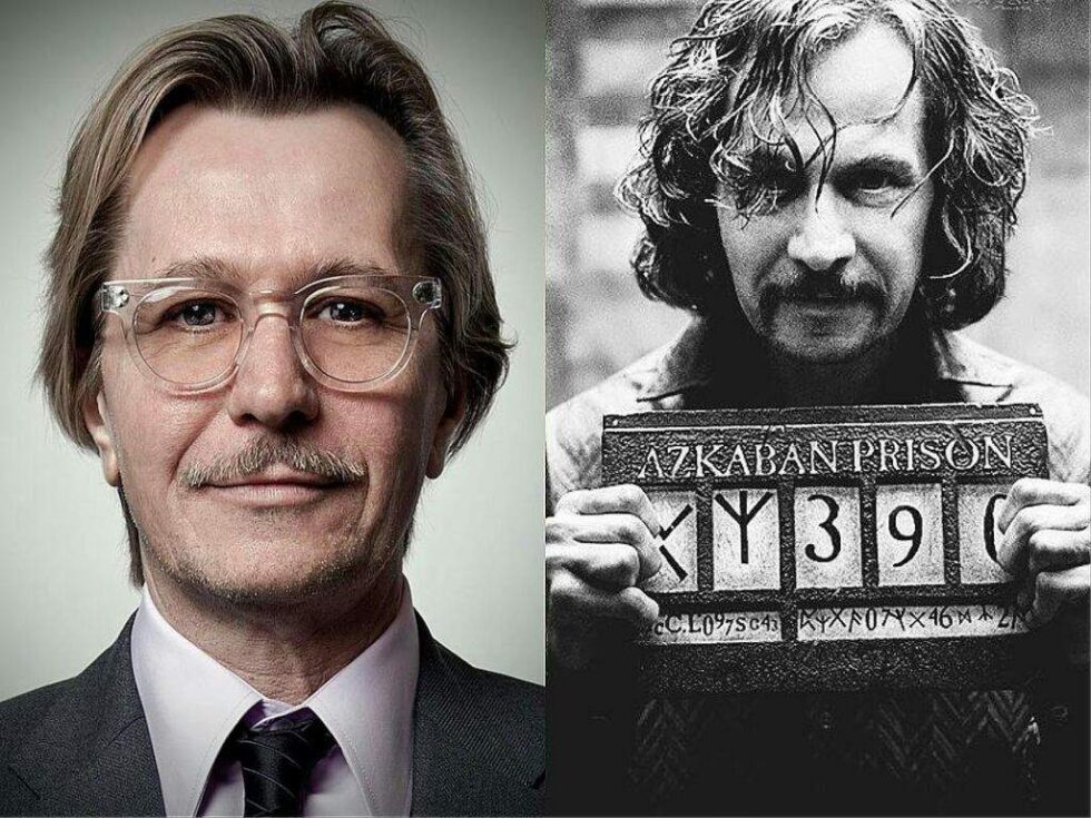 Comparación del actor Gary Oldman con el personaje Sirius Black