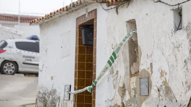 Domicilio del detenido por la muerte de Laura Luelmo