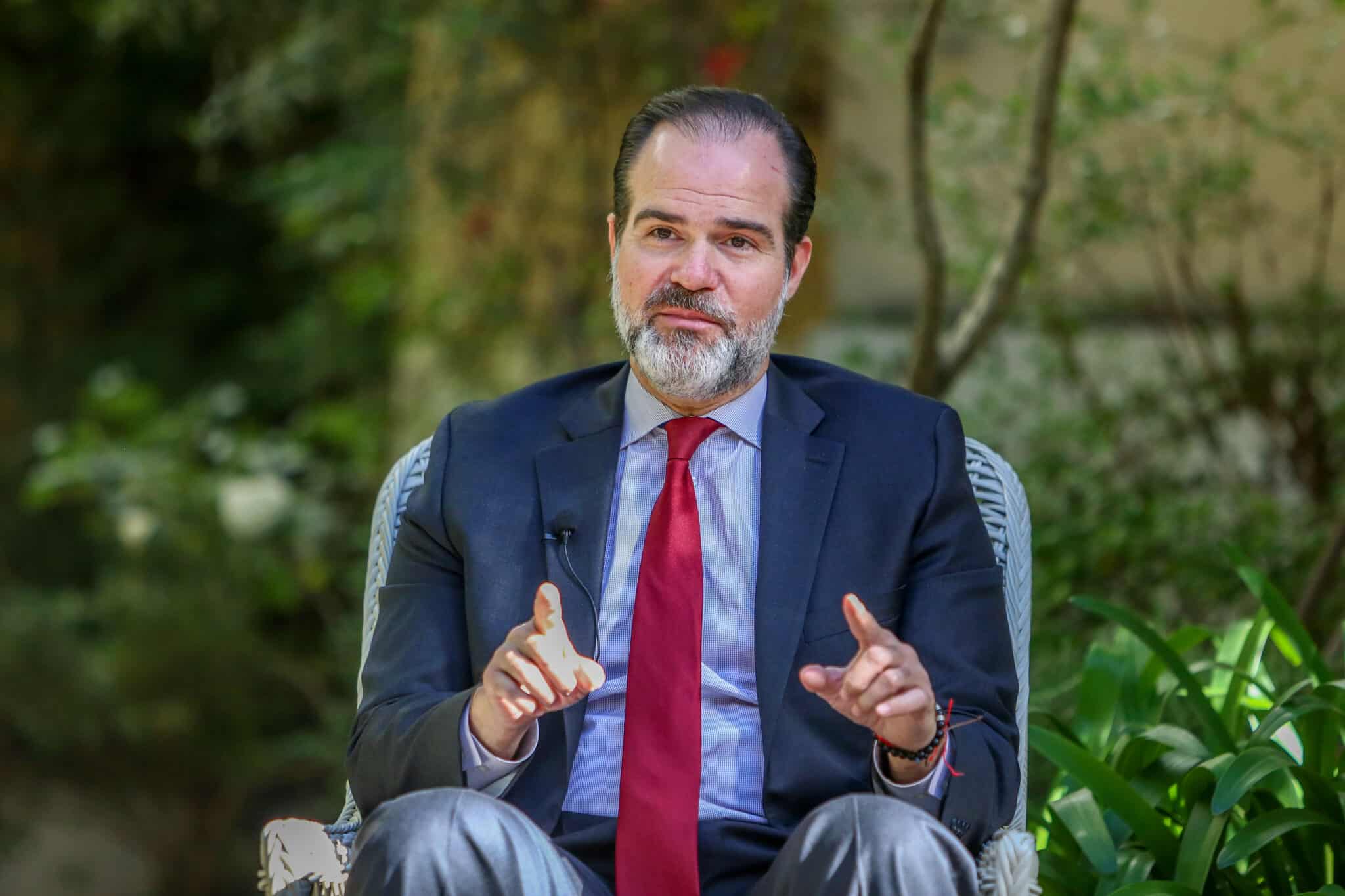 El presidente del Banco Interamericano de Desarrollo (BID), Mauricio Claver-Carone