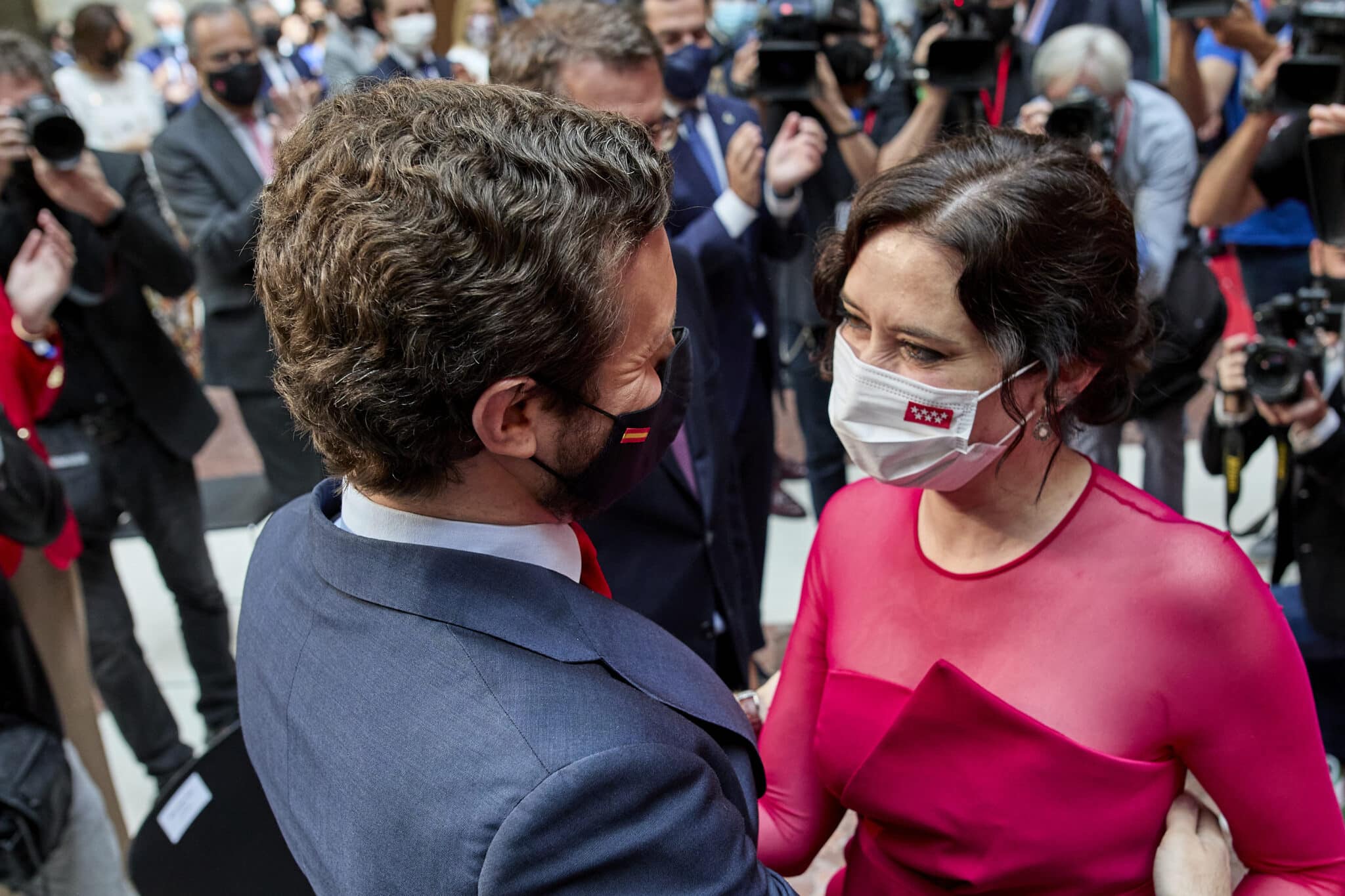 Pablo Casado e Isabel Díaz Ayuso en una fotografía de archivo.