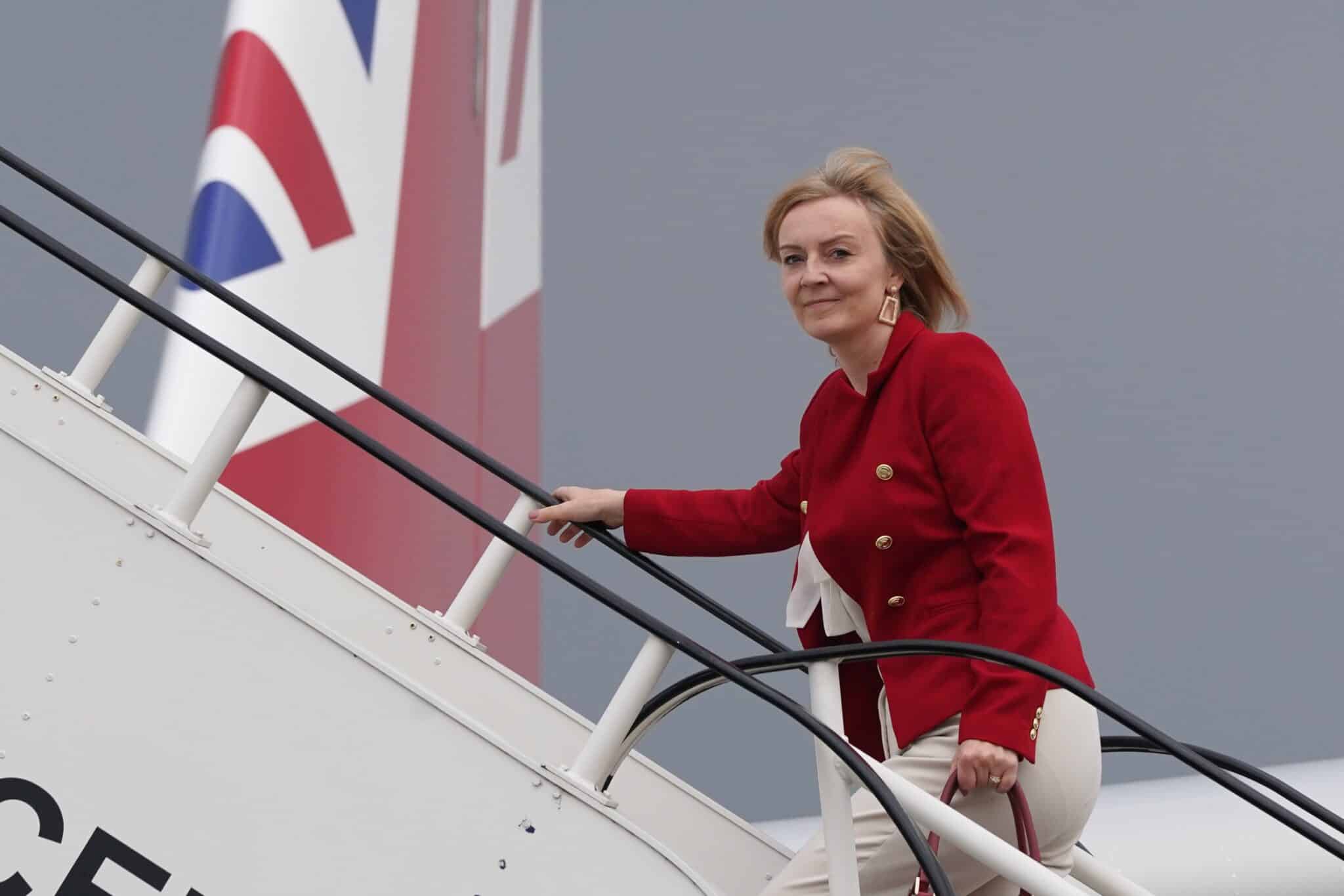 La ministra de Exteriores de Reino Unido, Liz Truss.