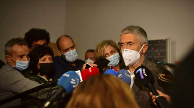 El PSOE La Rioja celebra su 15º congreso regional bajo el lema ‘Avanzamos por La Rioja’ El ministro del Interior, Fernando Grande-Marlaska, en la segunda jornada del 15º congreso regional del PSOE La Rioja, en el Palacio de Congresos Riojaforum