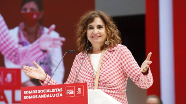La ministra de Hacienda, María Jesús Montero, interviene en la primeras jornadas del Congreso del PSOE_A