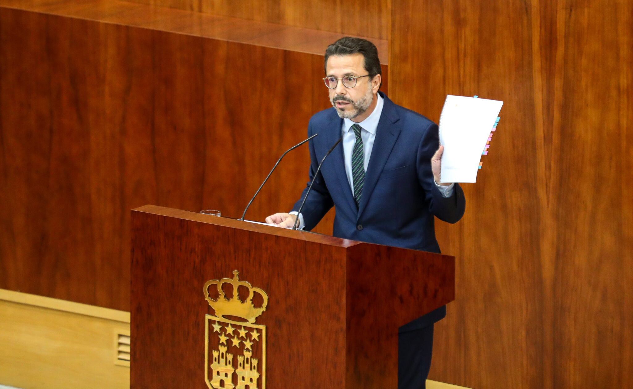 El consejero de Hacienda, Economía y Empleo de la Comunidad de Madrid, Javier Fernández-Lasquetty.