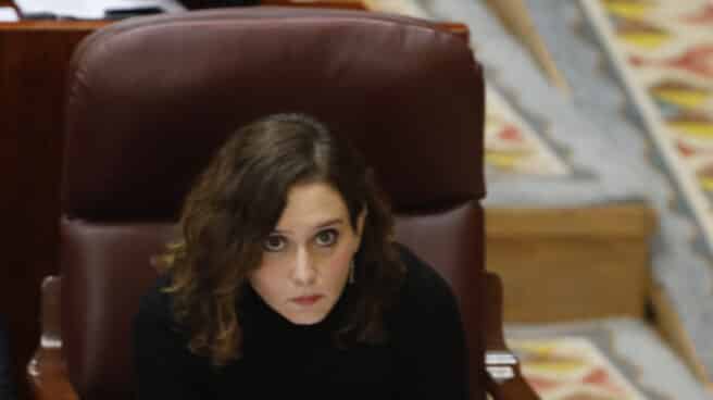 La presidenta de la Comunidad de Madrid, Isabel Díaz Ayuso.