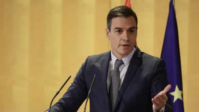 El presidente del Gobierno, Pedro Sánchez, interviene en la inauguración del "Foro de Mujeres Parlamentarias" de la 143ª Asamblea de la Unión Interparlamentaria, en el Auditorio del Palacio Municipal de Congresos (IFEMA)