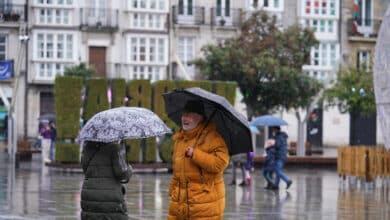 Gran parte de España estará mañana en aviso por nieve, lluvia, viento, olas o frío, pero subirán las temperaturas