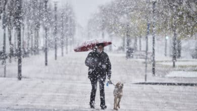 Cinco comunidades continúan en alerta naranja por nieve, viento y mala mar