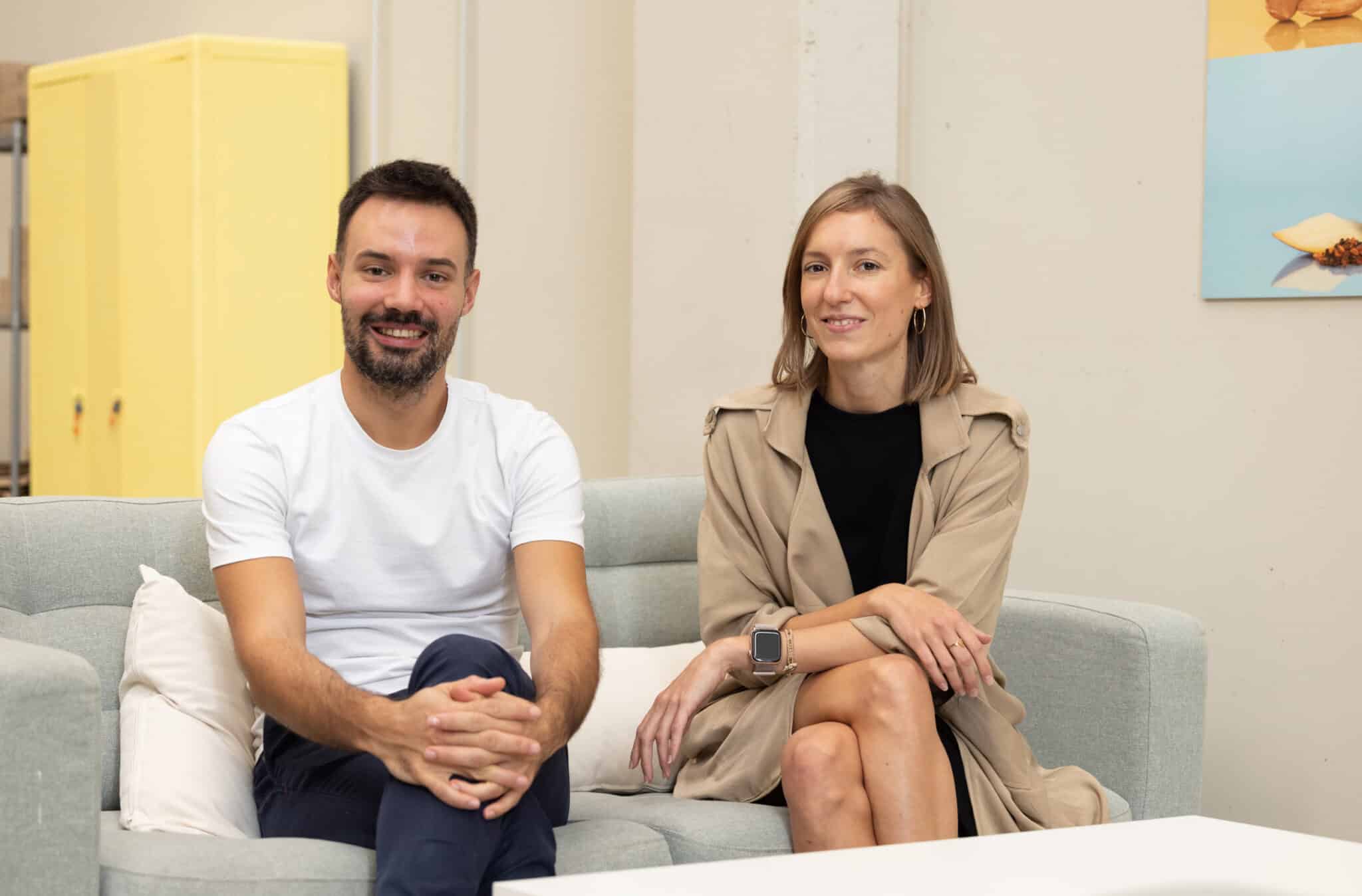 Miquel Antolín y Mireia Trepat, cofundadores de Freshly Cosmetics.