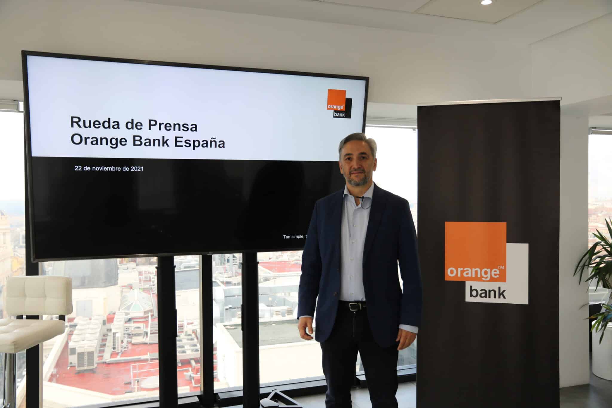 El director general de Orange Bank, Narciso Perales