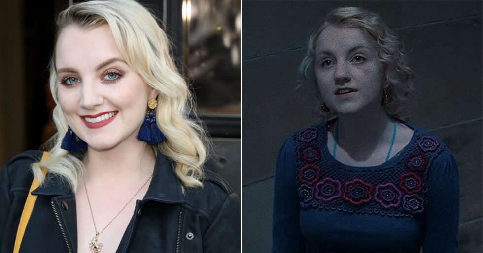 Comparación de la actriz Evanna Lynch con el personaje Luna Lovegood