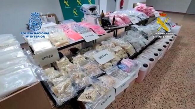 La Guardia Civil desarticulada la mayor organización dedicada a las drogas sintéticas en una operación e
