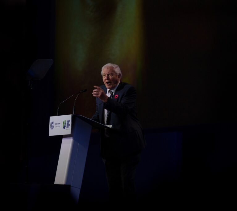 David Attenborough, a los líderes mundiales en la cumbre del clima: “Tenemos un problema”