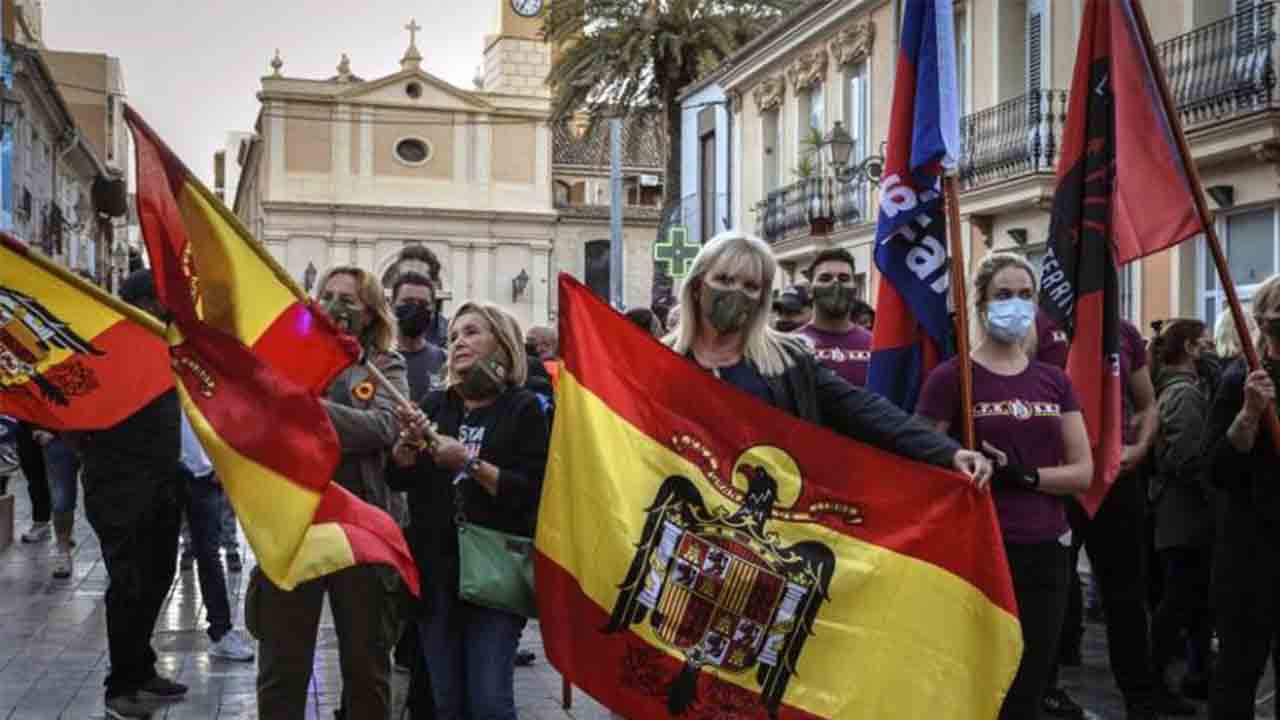 Marcha de España 2000 en Valencia.